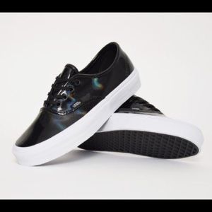 Vans Unisex Authentic Black Patent Leather